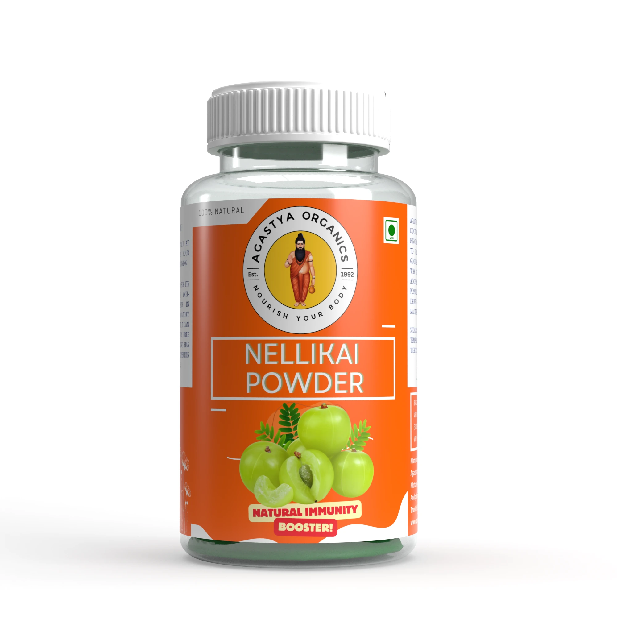 Nellikai Powder by Agastya Organics